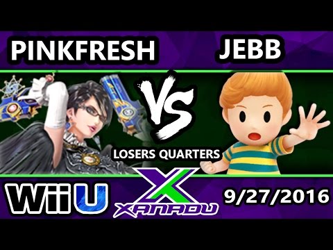 S@X 169 - VGBC | Pinkfresh (Bayonetta) Vs. Jebb (Lucas) SSB4 Losers Quarters - Smash Wii U - Smash 4