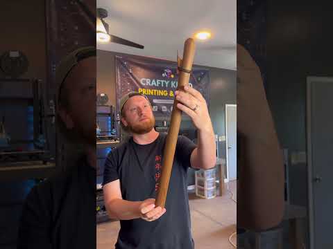 Concerning hobbits on a large Native American Flute??? #3dprinting #thehobbit #lotr