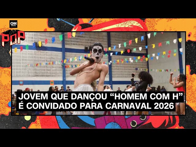 Jovem que dançou Ney Matogrosso em festa junina é convidado para Carnaval 2026