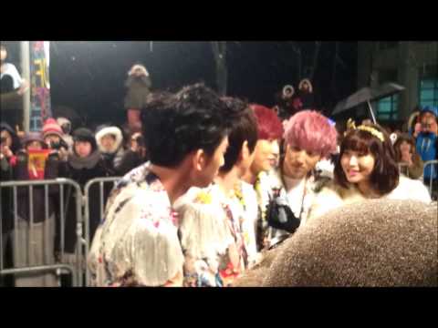 [FANCAM] 121229 SBS Gayo Daejun RedCarpet B1A4