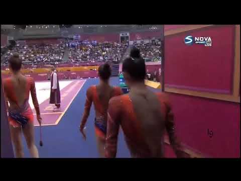 Group Israel 3 Hoops 4 Clubs Final World RG Championships Baku 2019