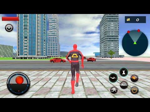 Flying Spider Hero Battle - Flying Hero Crime City Rescue Simulator | Android GamePlay