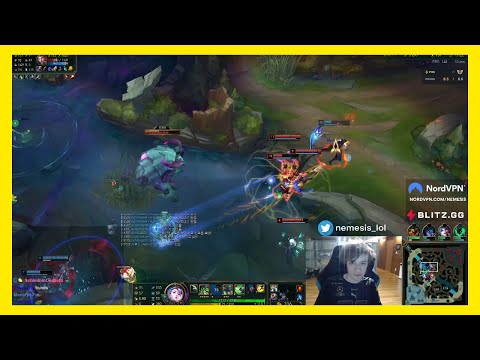 Nemesis shows insane mechanics with Akali - NEMESIS KR JOURNEY
