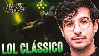 REVOLTA JOGOU DE MASTER YI AP NO LOL CLASSICO