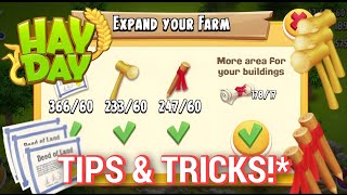 Expand your Farm Faster in Hay Day! *TIPS!