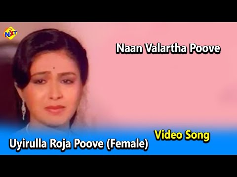 Uyirulla Roja Poove Female Video Song |Naan Valartha Poove Movie Songs |Gururajan | Roobini | TVNXT
