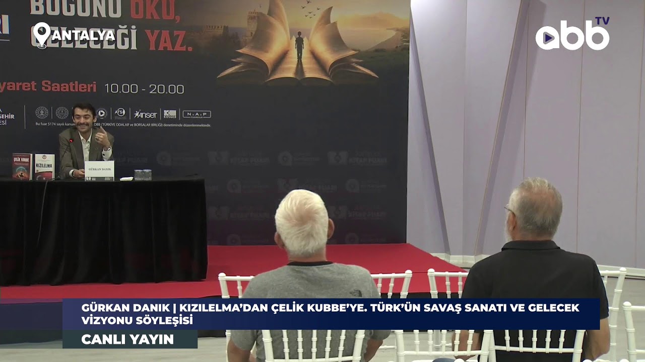 16. Antalya Kitap Fuarı Gürkan Danık Söyleşisi