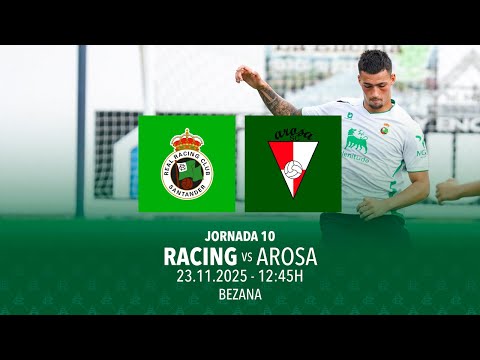 Juvenil Racing vs FC Arosa | Jornada 10 | División de Honor | Temporada 25/26