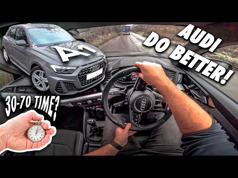 Audi, was soll dieser Unsinn?! // Audi A1 30TFSI Test *POV*