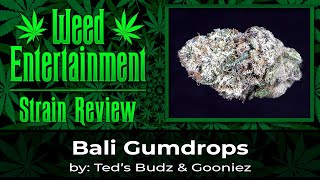 Bali Gumdrops - by Ted's Budz & Gooniez - Strain Review - March 2023