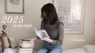 10 books i want to read in 2025