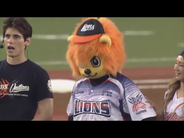 【試合前】 「レオ」 vs 「LION」 のパフォーマンス対決!! 2017/7/27 L-Bs