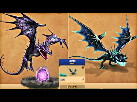 SKRILL MAX LEVEL 175 TITAN MODE - Dragons: Rise of Berk