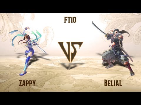 Zappy (Xianghua) VS Belial (Mitsurugi) - FT10 (29.11.2018)
