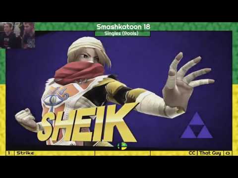 Smashkatoon 18 Pools Strike(Sheik) vs That Guy(Pikachu)