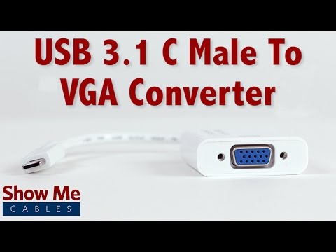 Type C To Vga