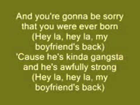 My boyfriend's back (lyrics) Paris Bennet