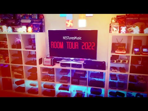 GAME ROOM TOUR 2022 | Nintotaster, Nintendo Playstation & How to hook up 40+ Consoles simultaniously