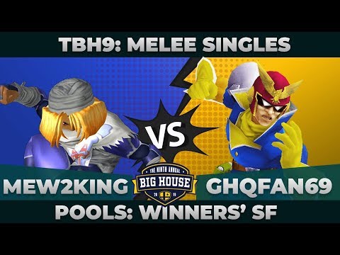 Mew2King vs GHQfan69 - Pools Winners' Semifinals: Melee Singles - TBH9 | Sheik vs Captain Falcon