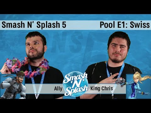 Smash N Splash 5: Ally (Snake) vs King Chris (Zero Suit Samus)