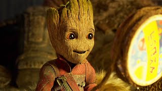 Baby Groot Trying to Find Yondu's Fin - Guardians of the Galaxy Vol. 2 (2017) Movie Clip HD