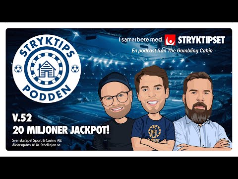 Stryktipset v.52 - 20 Miljoner Jackpot!
