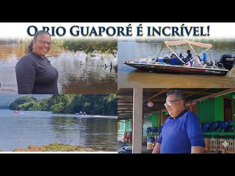 Conheci o Rio Guaporé em Cabixi RO