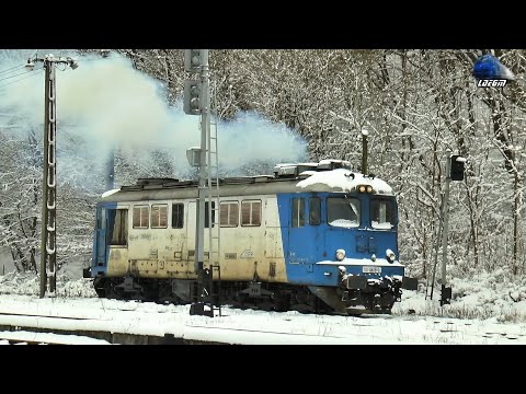 🚂❄060-DA 60-0808-0 la Manevră/Shunting in Zăpadă/Snow în Gara Jibou Station - 15 January 2021🚂❄