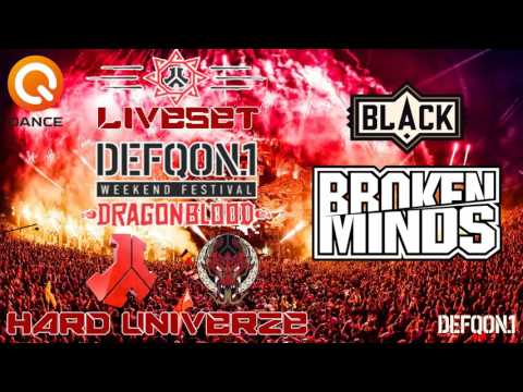 Broken Minds @ Defqon.1 Weekend Festival 2016 [Liveset] [BLACK STAGE]