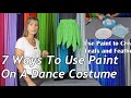 7 Ways To Use Paint On A Dance Costume 