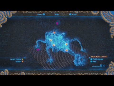 BotW Inside the Divine Beast Vah Rudania