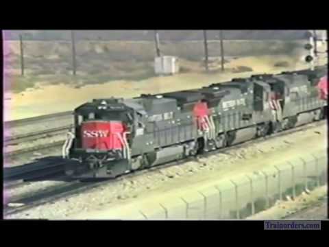 Classic Railroad Series 595 - SP at West Colton November 9, 1989