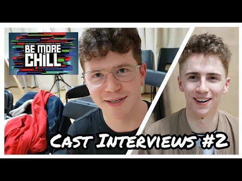 BE MORE CHILL - Scott Folan and Blake Patrick Anderson (Cast Interviews)