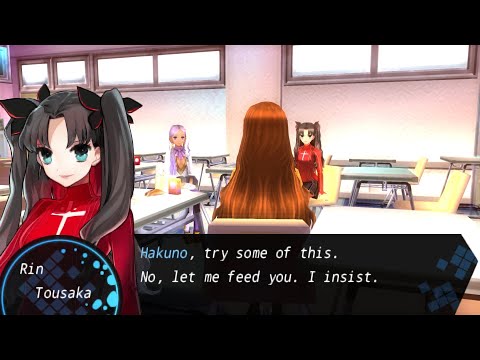 Fate/Extra part 20: lunch with Rin and Rani