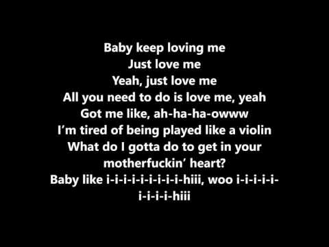 Rihanna- Love On The Brain Lyrics