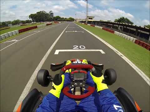 ONBOARD DAMON ALENCAR TREINO KART TECHSPEED SAN MARINO