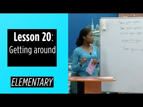 Elementary Levels - Lesson 20: Getting around
