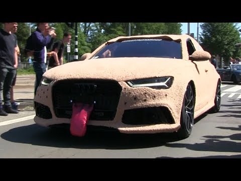 Dumb and Dumber Audi RS6 at 2017 Streetgasm 2000! | Detailshots+ REACTIONS!