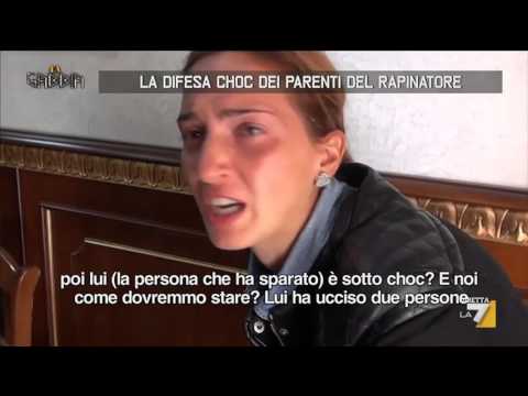 La difesa choc dei parenti del rapinatore