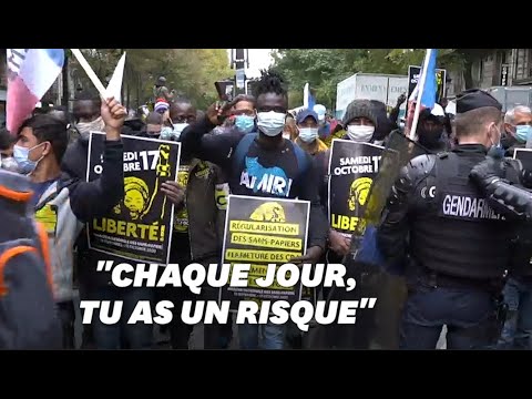 Sans-papiers face au Covid, ils attendent les régularisations de Schiappa