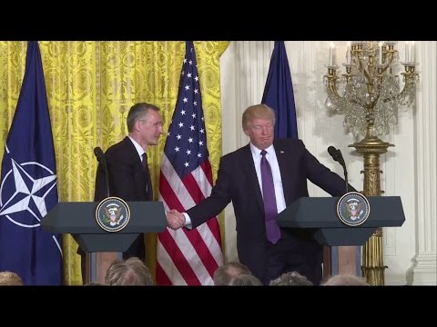Trump kovänder om Nato - Nyhetsmorgon (TV4)