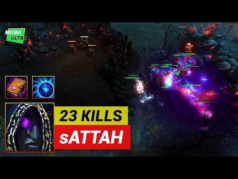 HoN Wretched Hag GRIMOIRE OF POWER with NULL STONE - MVP