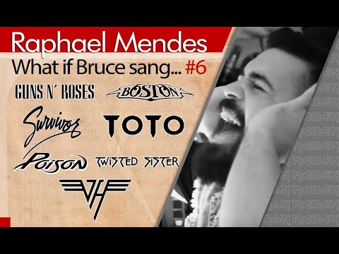 What if Bruce Dickinson sang in other bands #6 by Raphael Mendes