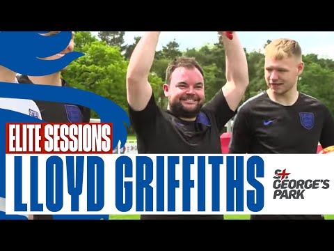 England U21 Goalkeepers put Lloyd Griffith to the Test | GK Training | England Elite Sessions Video