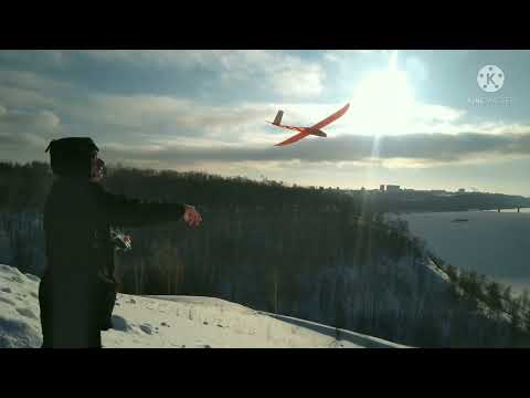 Crobe - 3D printed RC glider from PET-G