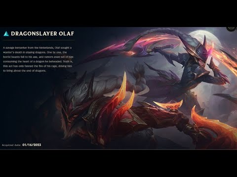 DRAGONSLAYER OLAF SKIN SPOTLIGHT WHITE CHROMA-06-21-2024