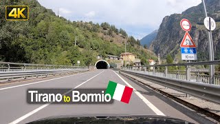 Driving from Tirano to Bormio in Northern Italy 🇮🇹