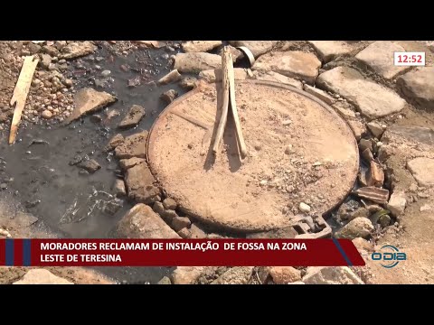 Moradores reclamam de instalação de fossa na zona leste de Teresina 25 11 2021