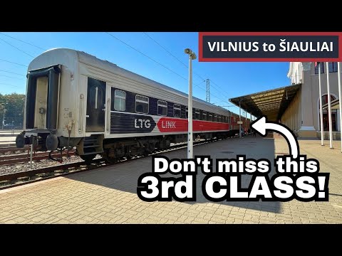 Why You Should Ride Lithuanian’s Soviet Train Carriages Before They Are Gone!