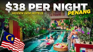 Where to STAY in Penang Malaysia under $50 | Budget Hotels Feel like Luxury Resorts